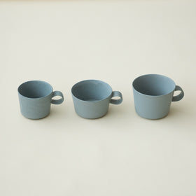 yumiko iihoshi porcelain unjour cup smoke blue