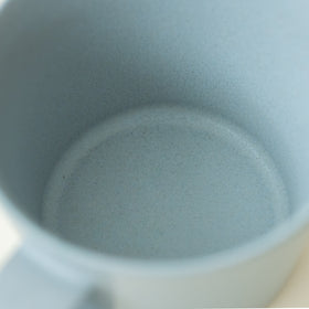 yumiko iihoshi porcelain unjour cup smoke blue