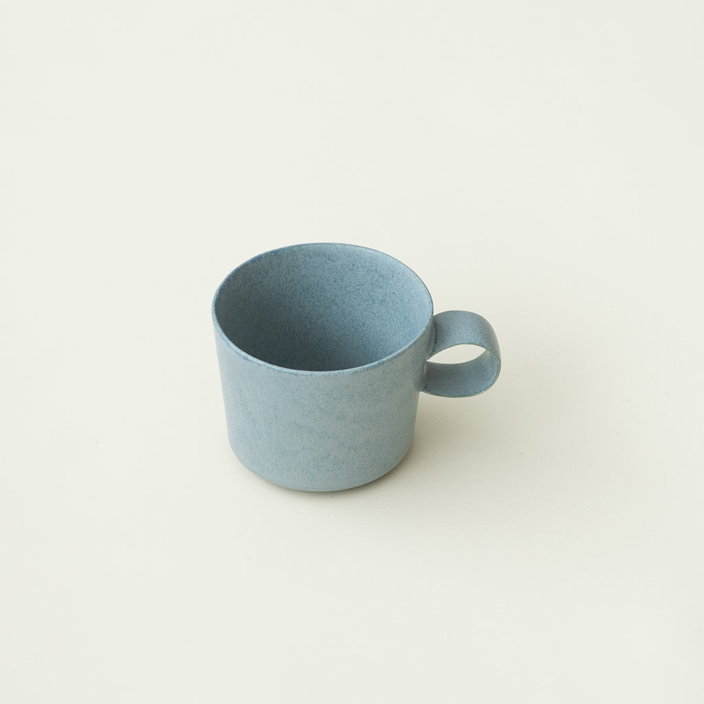yumiko iihoshi porcelain unjour cup smoke blue