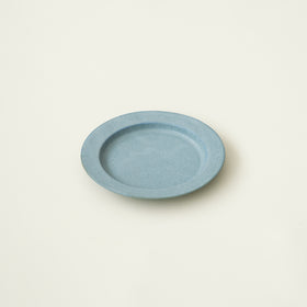 yumiko iihoshi porcelain unjour plate smoke blue