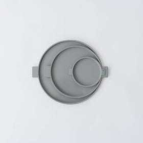 yumiko iihoshi porcelain カラード アルミトレー ラウンド