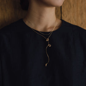 〈くらすこと別注〉 FUA accessory チャームネックレス