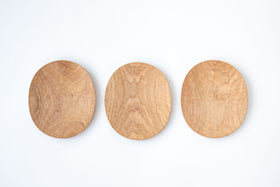 工房イサド オーバル皿(小)クルミ