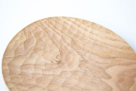 工房イサド オーバル皿(小)クルミ