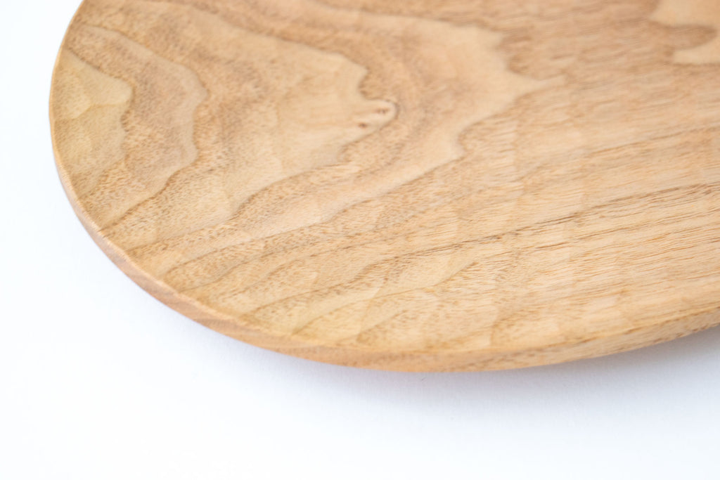工房イサド オーバル皿(小)クルミ