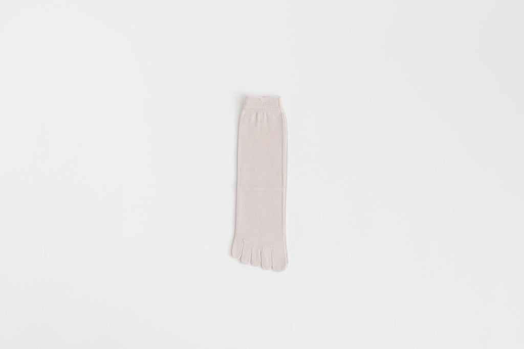 うさぎの会 ウール5本指靴下