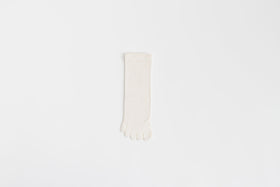 うさぎの会 上質絹5本指靴下(口ゴムなし)