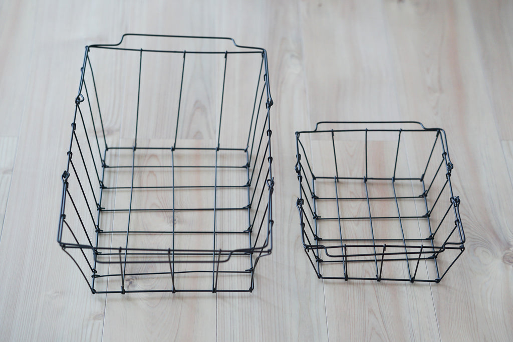 fog linen work グロッサリーバスケット