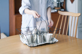 fog linen work グロッサリーバスケット