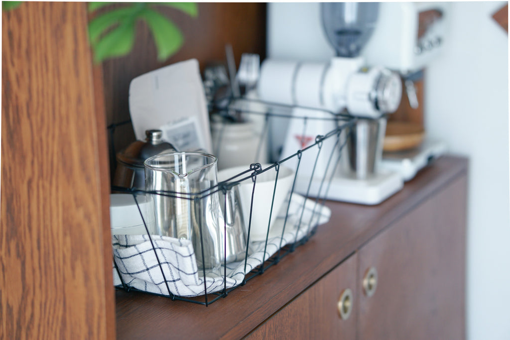 fog linen work グロッサリーバスケット