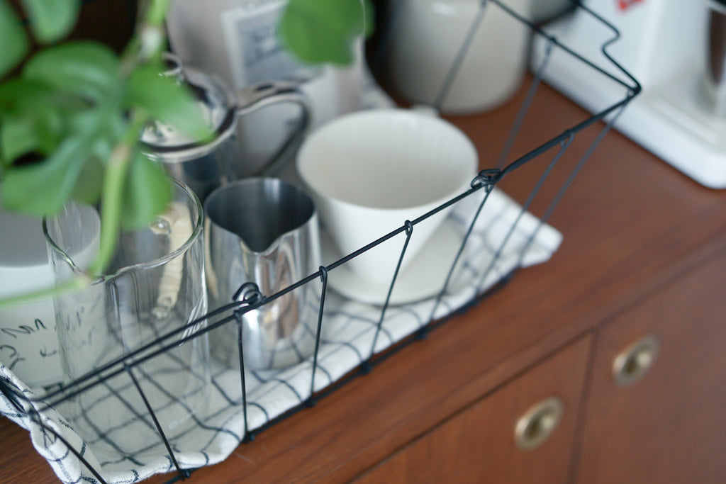 fog linen work グロッサリーバスケット