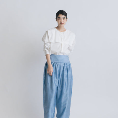 nicholson & nicholson ブラウス LILYーPOPLIN