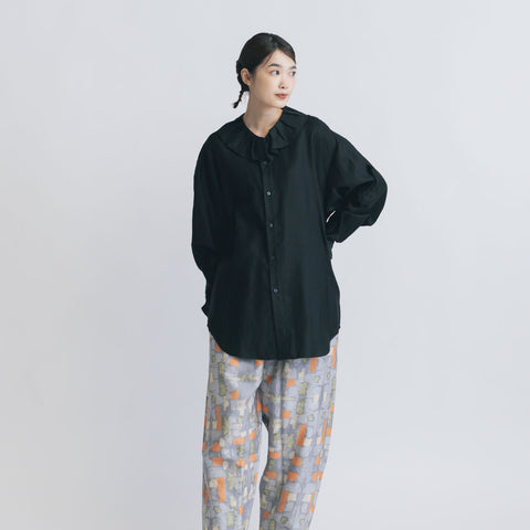 nicholson & nicholson ブラウス VANILLAーSATIN