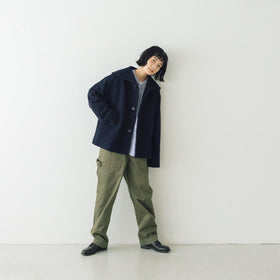 nicholson & nicholson コート MY SAILOR ネイビー