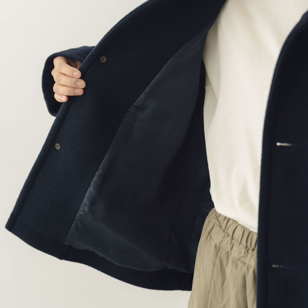 nicholson & nicholson コート MY SAILOR ネイビー