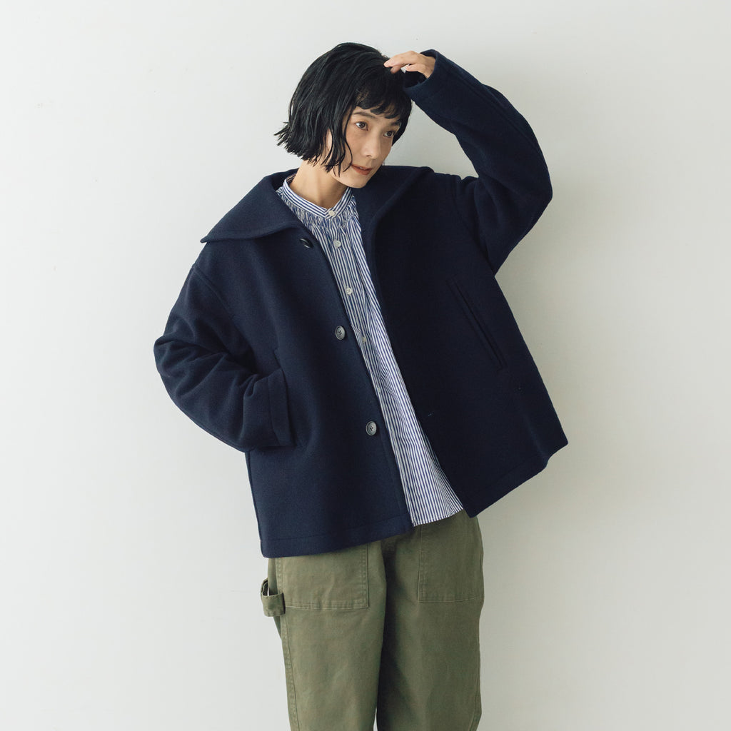 nicholson & nicholson コート MY SAILOR ネイビー