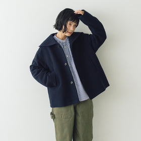 nicholson & nicholson コート MY SAILOR ネイビー