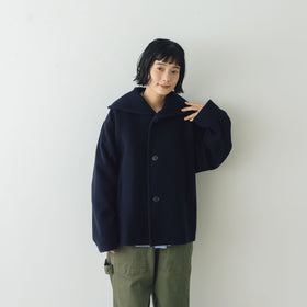 nicholson & nicholson コート MY SAILOR ネイビー