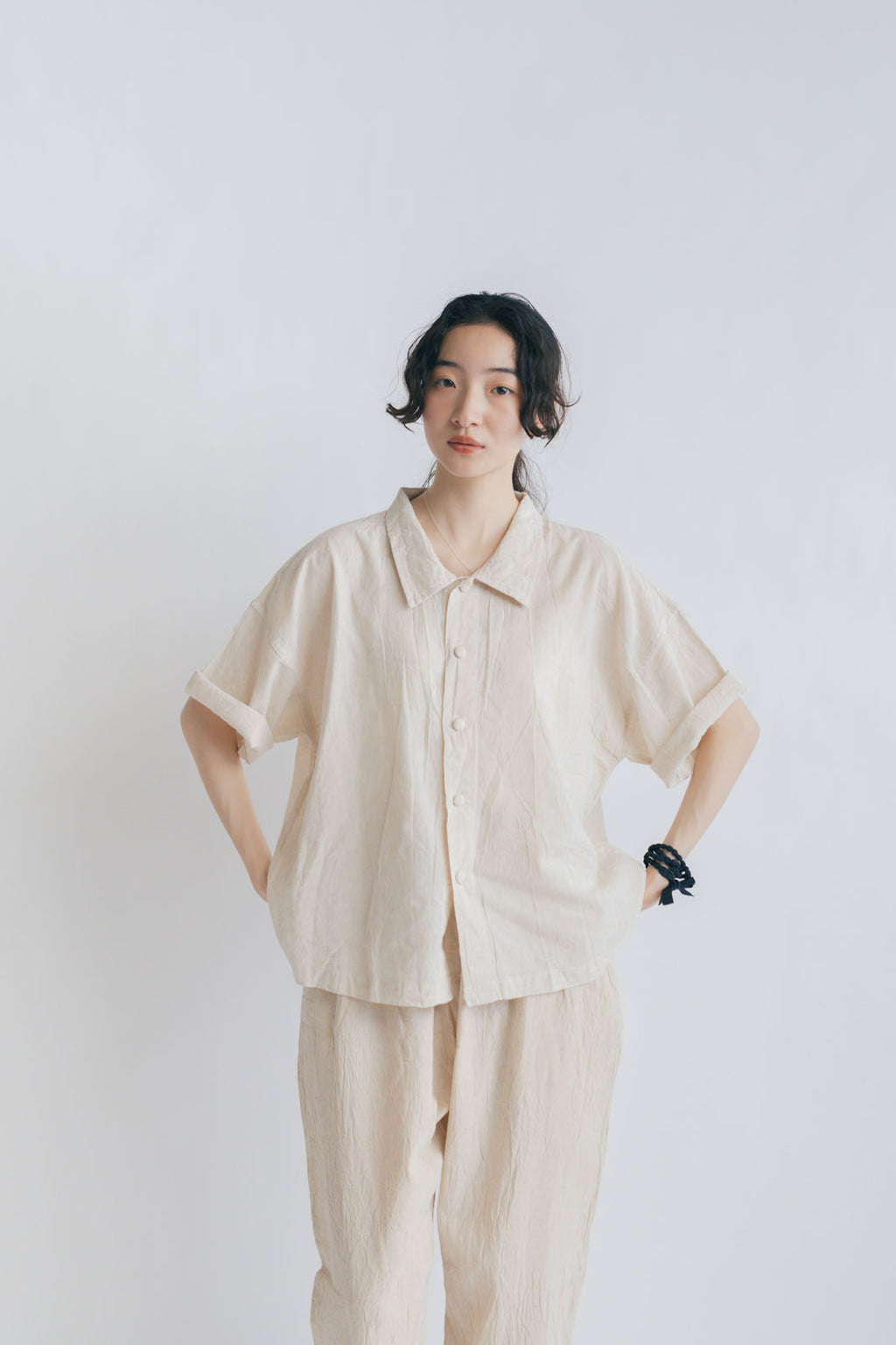 ヂェン先生の日常着 ビッグブラウス