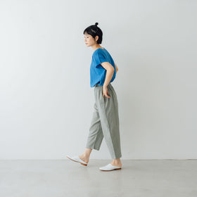 ヂェン先生の日常着 クロップドパンツ