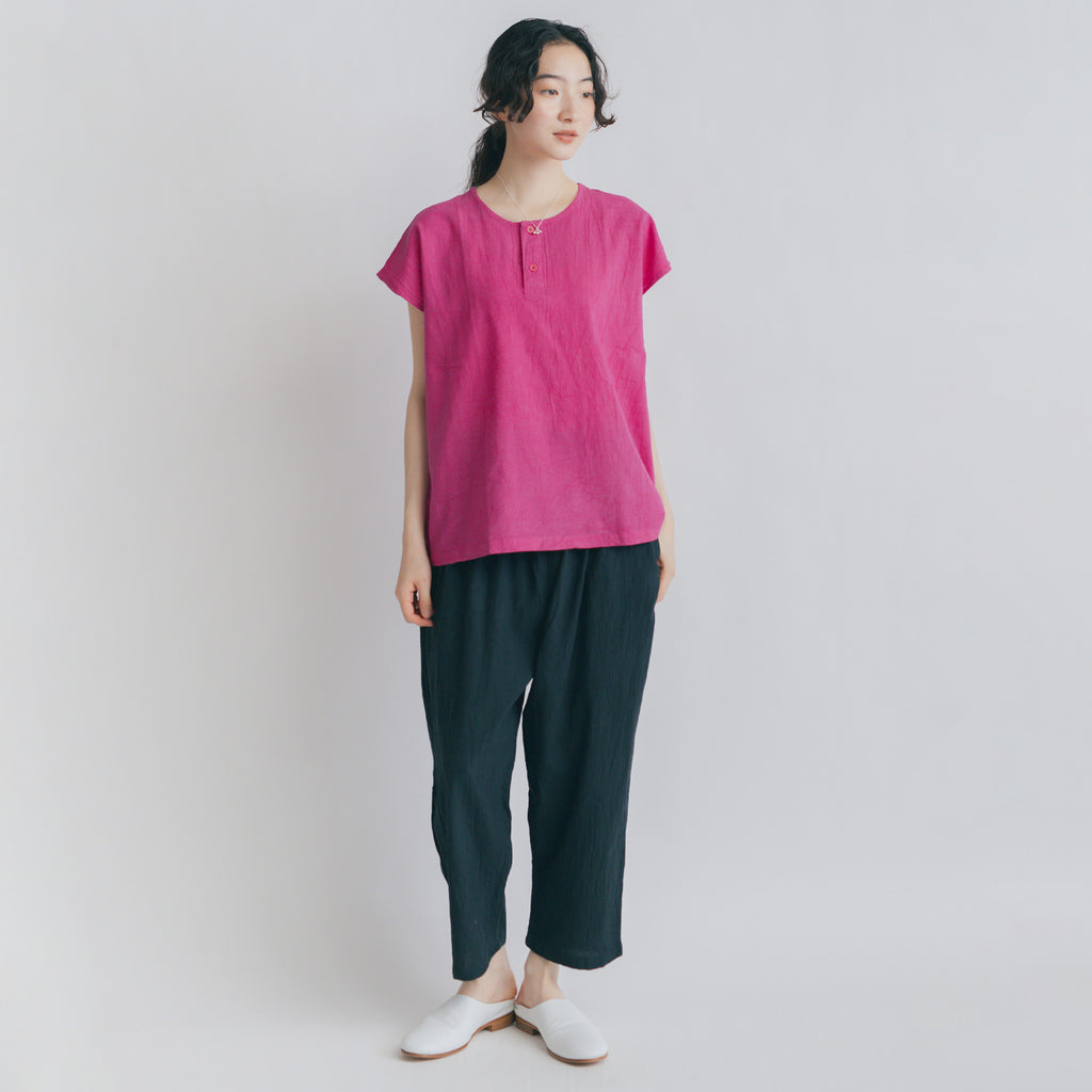 ヂェン先生の日常着 クロップドパンツ