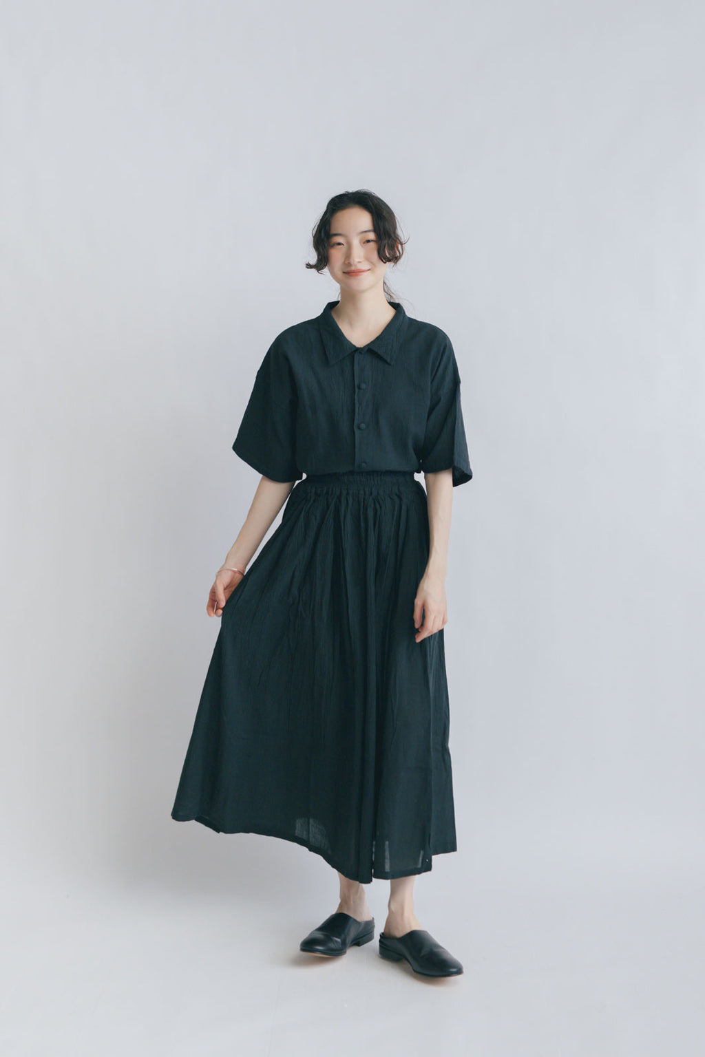 ヂェン先生の日常着 ビッグブラウス