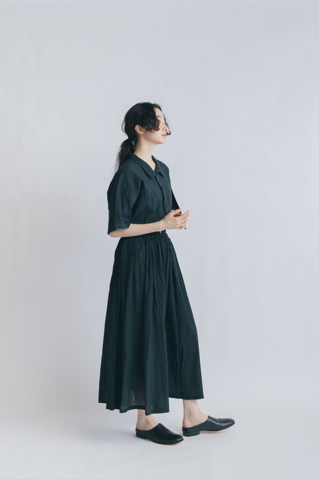 ヂェン先生の日常着 ビッグブラウス