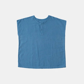 ヂェン先生の日常着 ヘンリーネック フレンチトップス