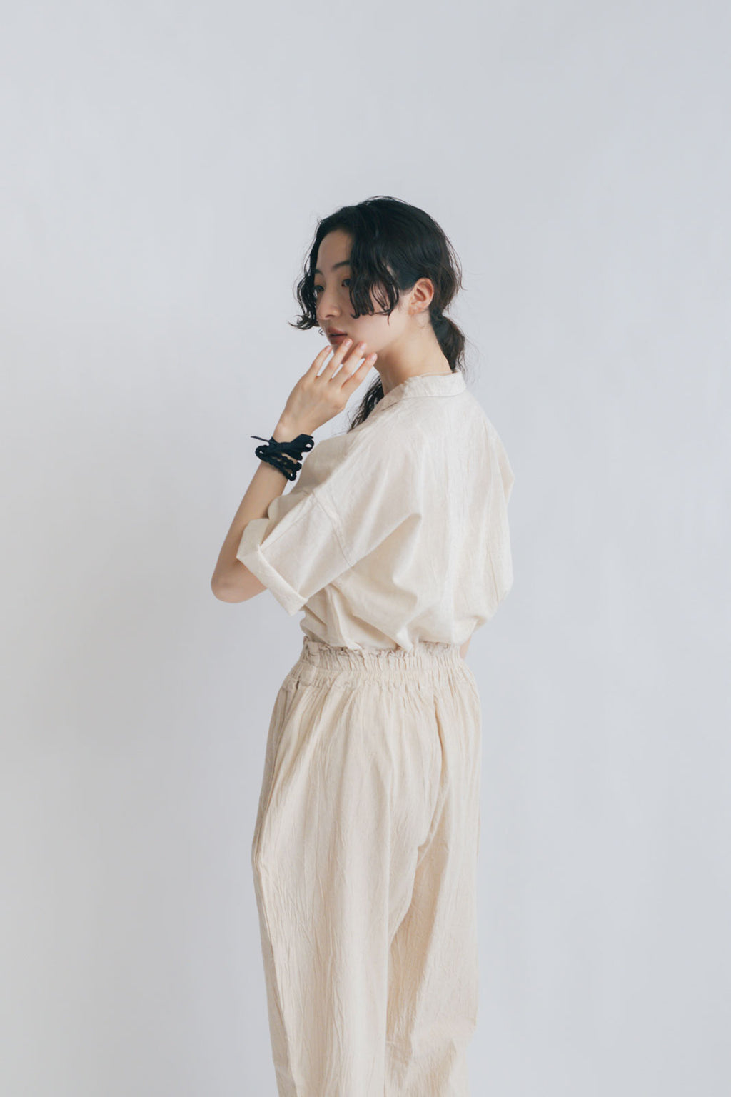 ヂェン先生の日常着 ビッグブラウス