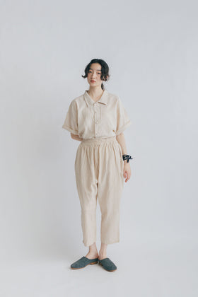 ヂェン先生の日常着 ビッグブラウス