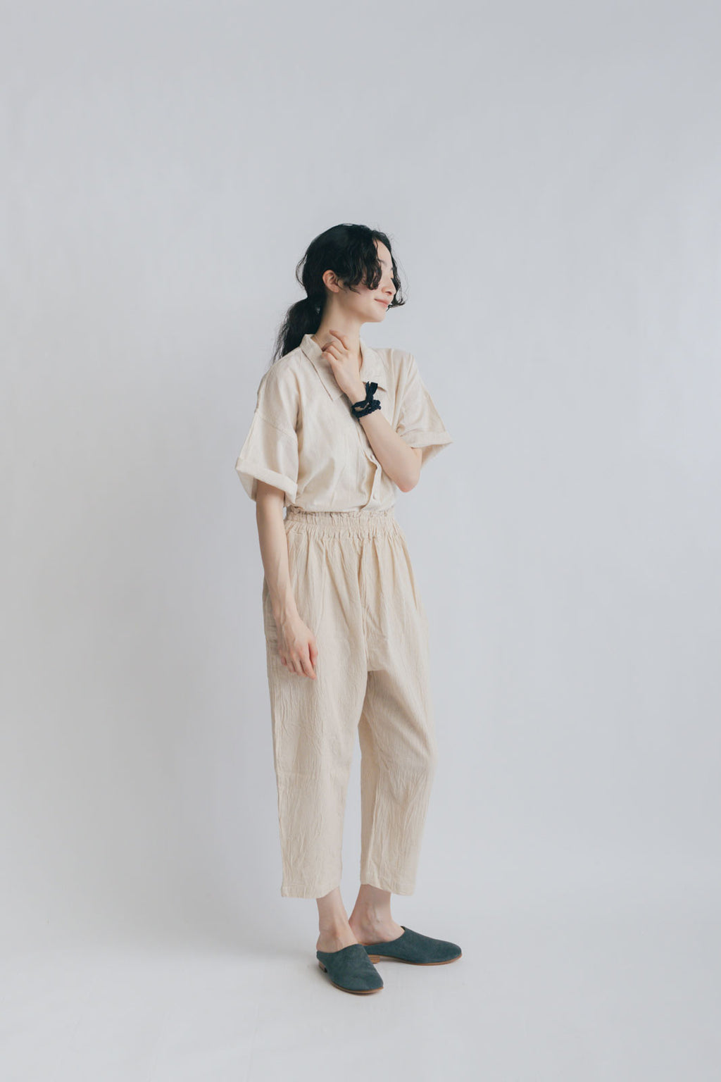 ヂェン先生の日常着 ビッグブラウス