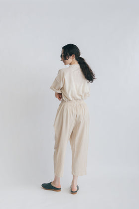 ヂェン先生の日常着 クロップドパンツ