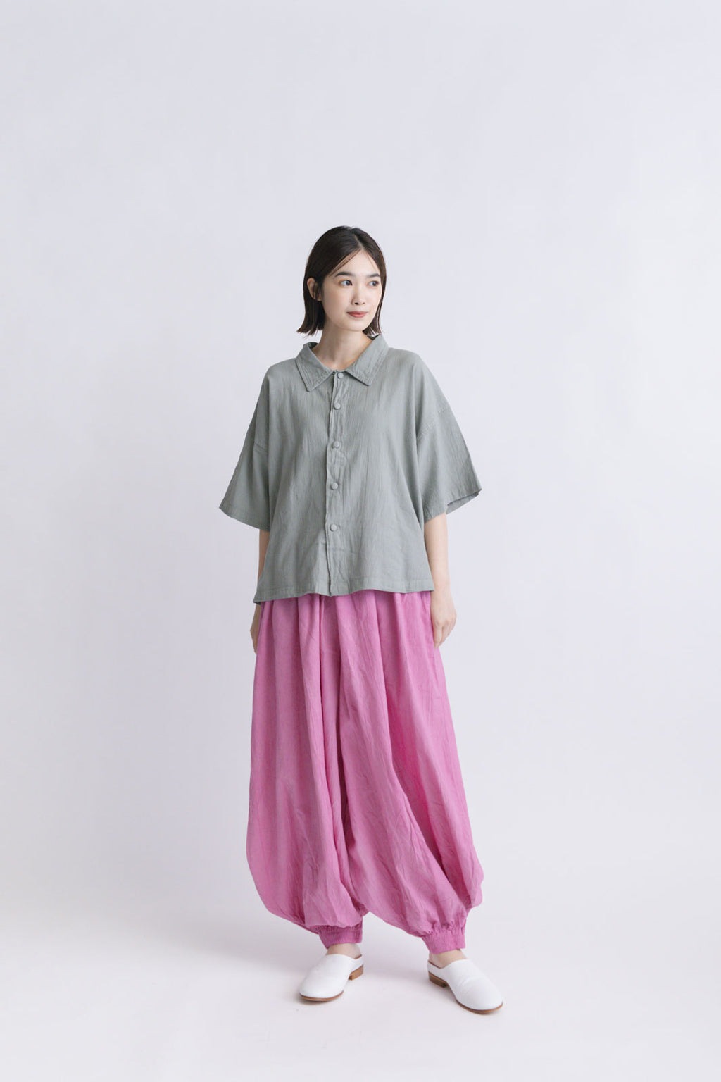 ヂェン先生の日常着 ビッグブラウス