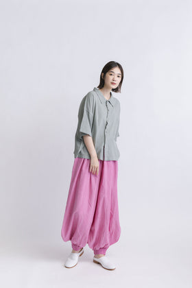 ヂェン先生の日常着 ビッグブラウス