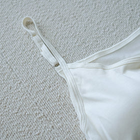 金伴繊維 シルクのカップ付きキャミソール 縫い糸までシルク100%