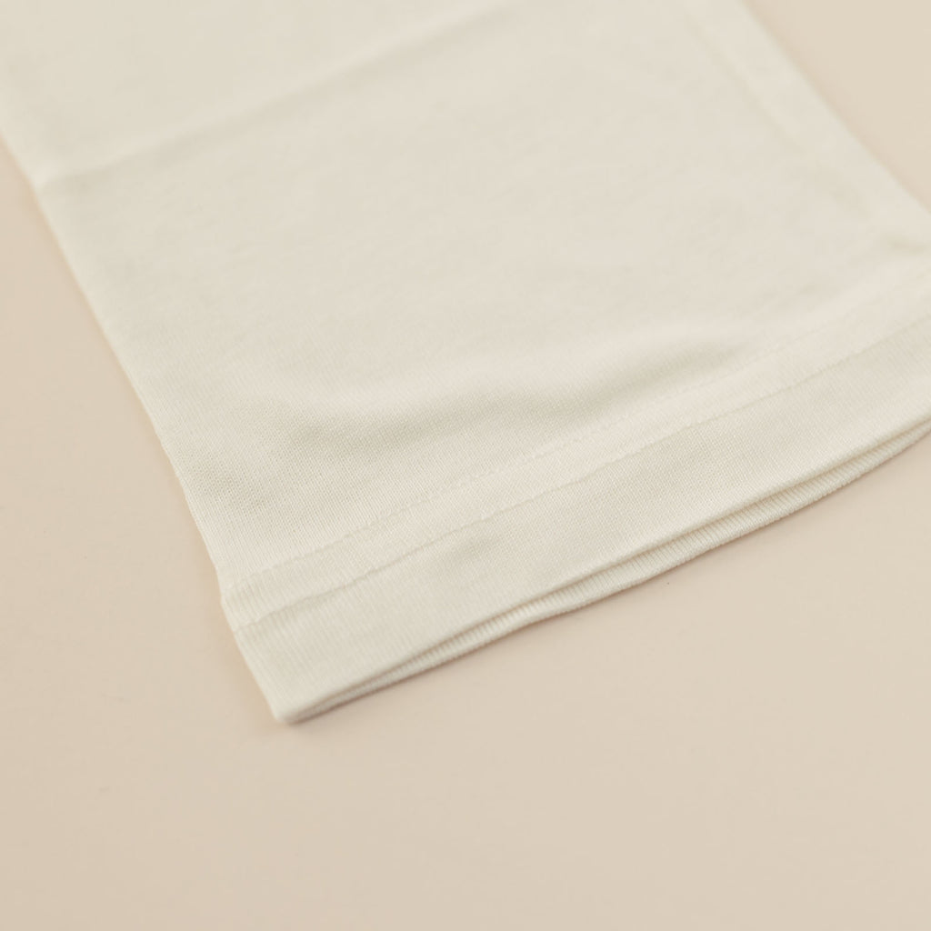 金伴繊維 シルクのレギンス10分丈 縫い糸までシルク100%