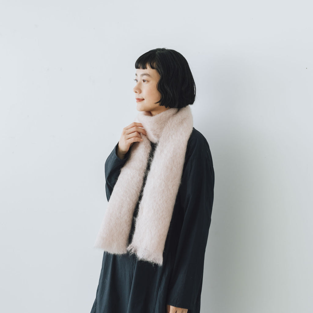 CINQ モヘアマフラー