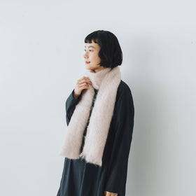 CINQ モヘアマフラー