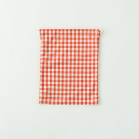 CINQ 巾着 ギンガムチェック