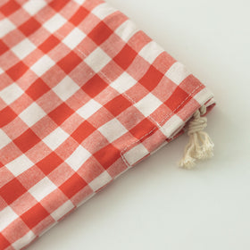 CINQ 巾着 ギンガムチェック