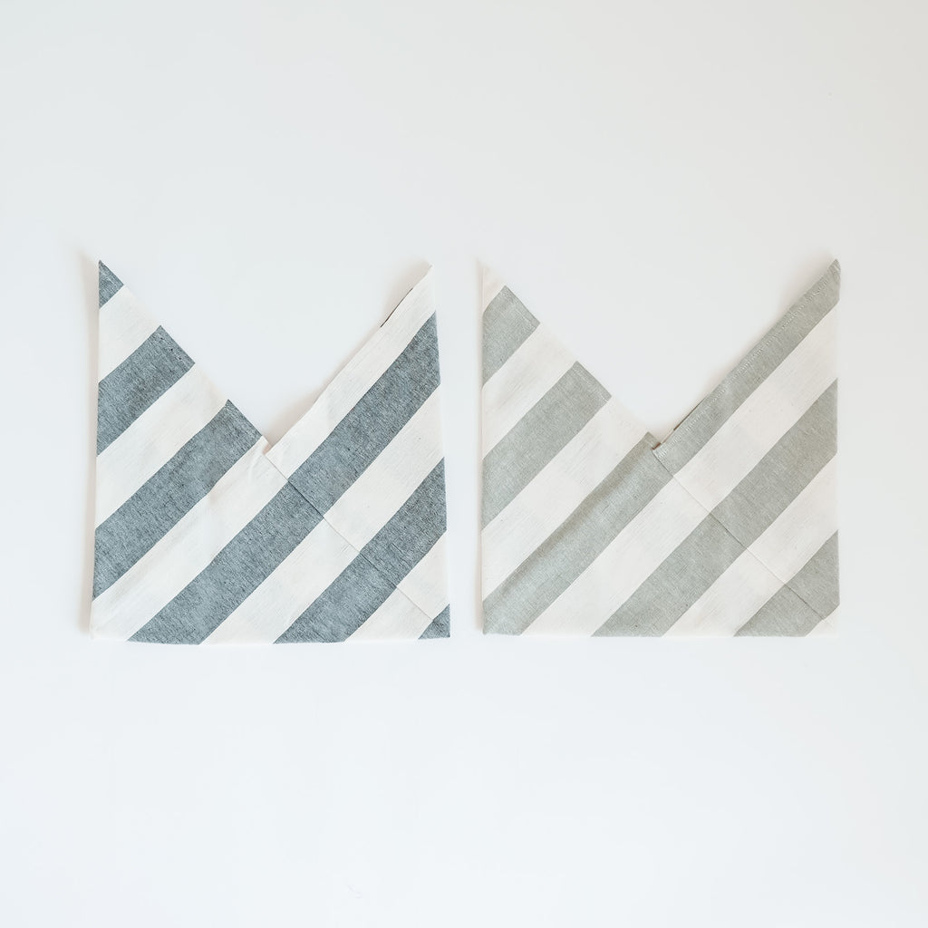 F/style 亀田縞の弁当包み(太縞)