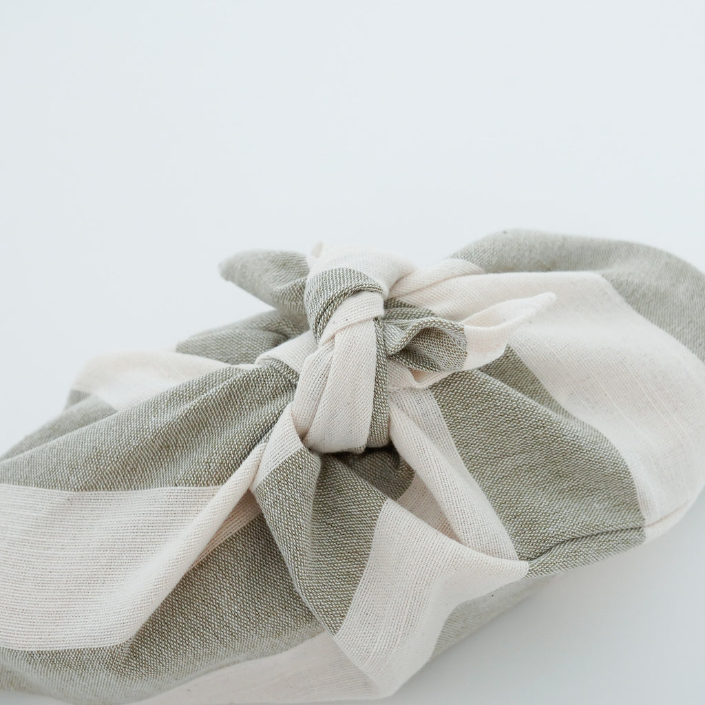 F/style 亀田縞の弁当包み(太縞)