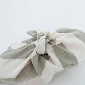 F/style 亀田縞の弁当包み(太縞)