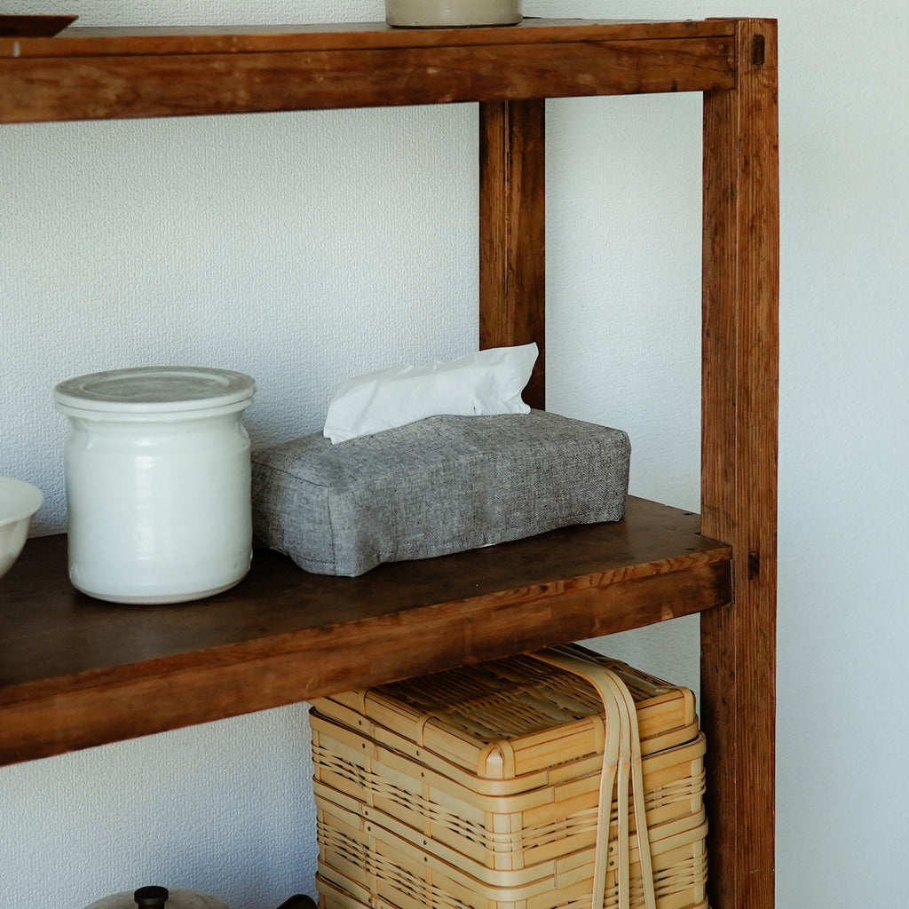 F/style 亀田縞のティッシュボックスカバー