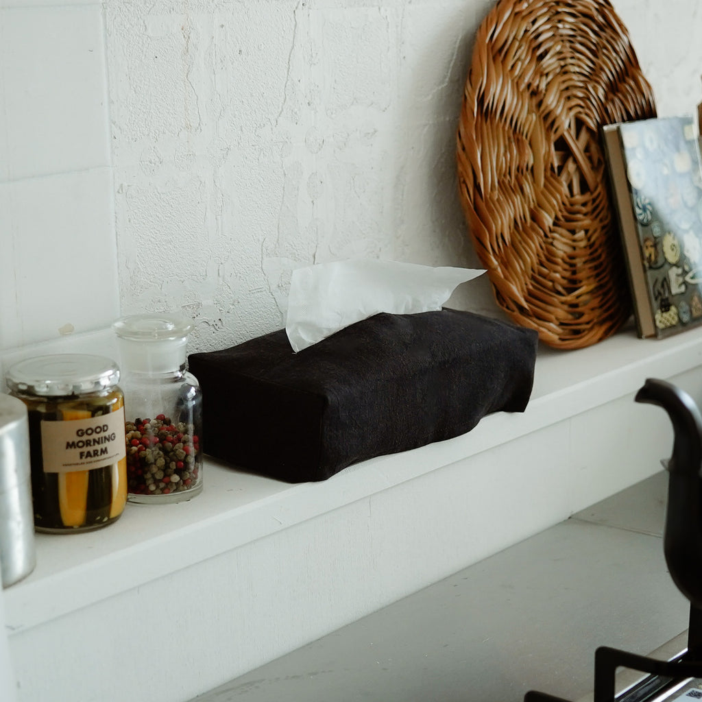 F/style 亀田縞のティッシュボックスカバー