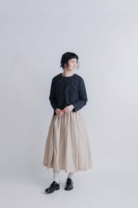 F/style 亀田縞のブラウス