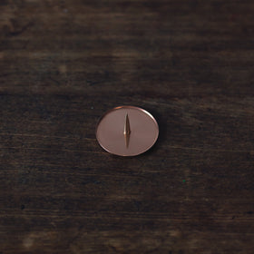 和蝋燭の燭台(素銅)