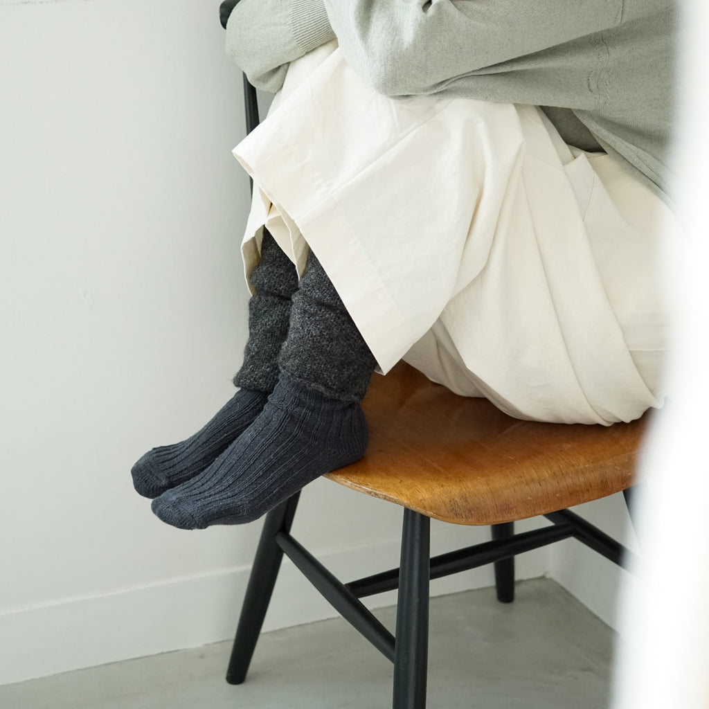 PUENTE Rueca 手紡ぎアンクルウォーマー