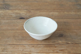 小山乃文彦 粉引 飯碗