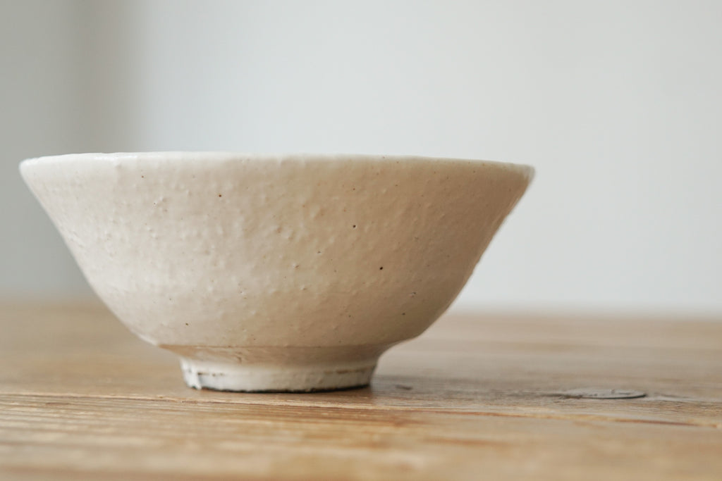 小山乃文彦 粉引 飯碗